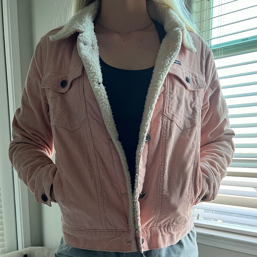 Wrangler Sherpa Corduroy Jacket.